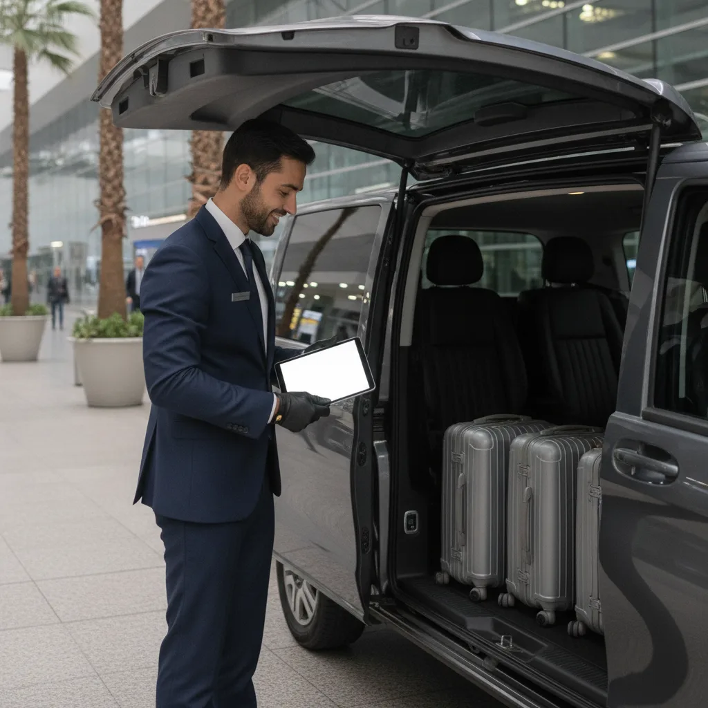 VTC aéroport Brest groupe bagages