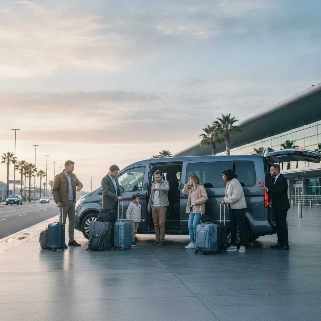VTC aéroport Brest groupe bagages